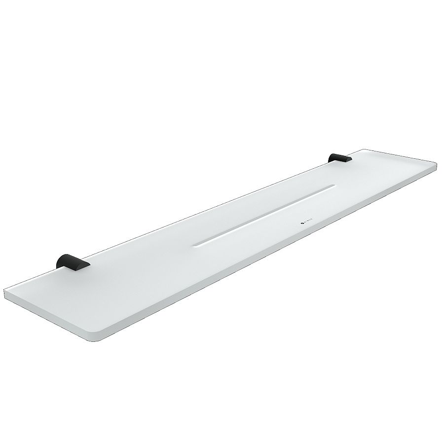 Black shelf IXI, 60 cm
