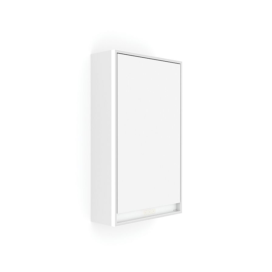 White LED backlit mirror cabinet 400.