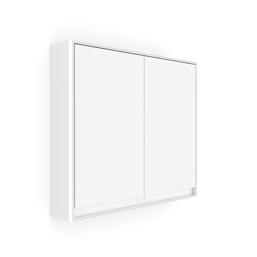 White LED backlit mirror cabinet 800.