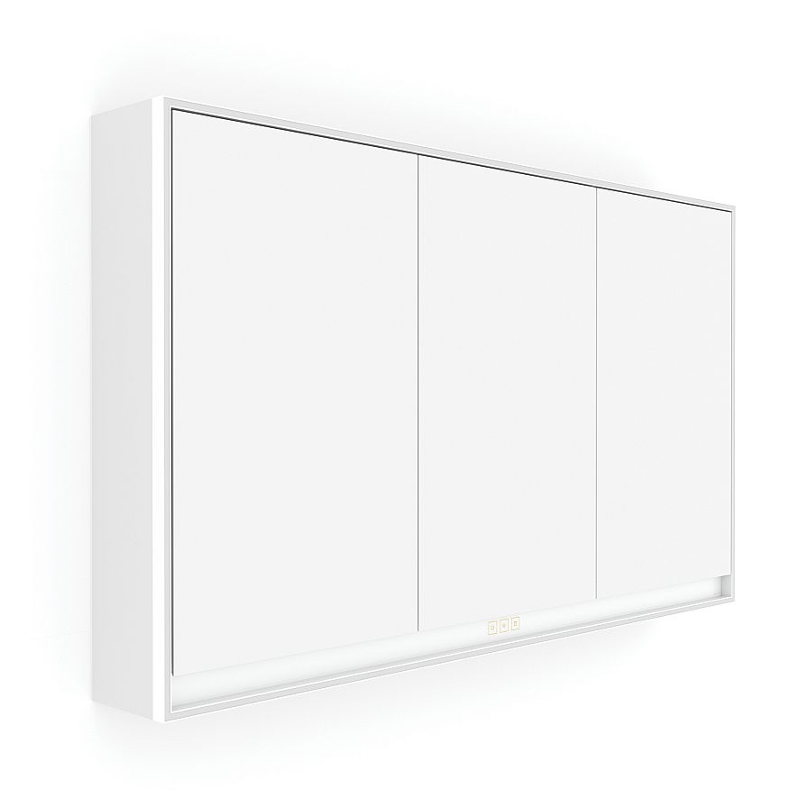 White LED backlit mirror cabinet 1200.