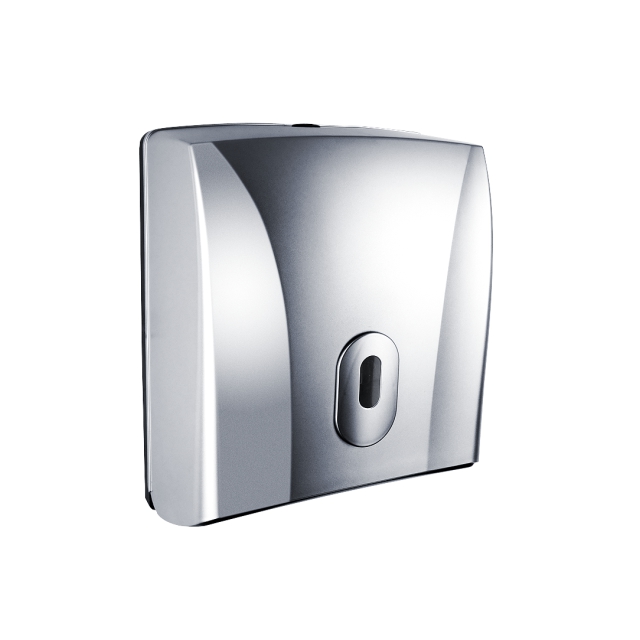 V-fold paper towel dispenser