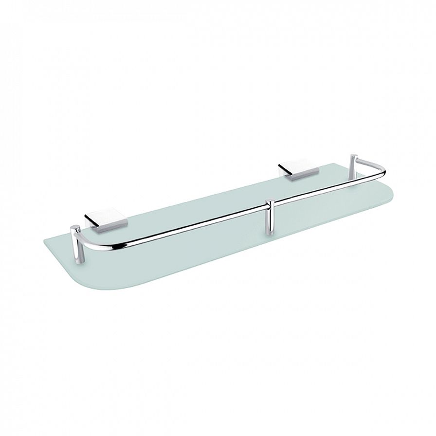 Shelf with rail, 40 cm