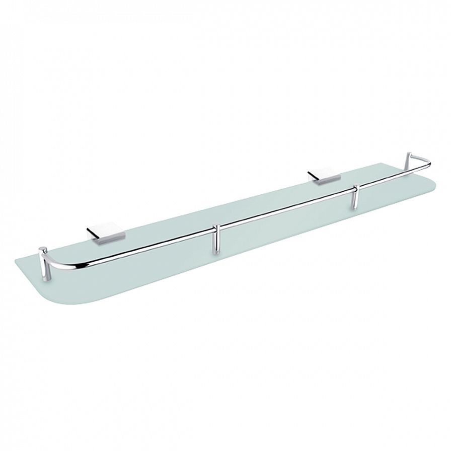 Shelf with rail, 60 cm