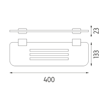 Shelf IXI, 40 cm