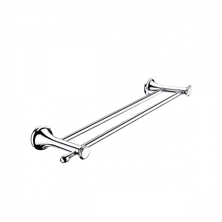 Double towel holder, 52 cm