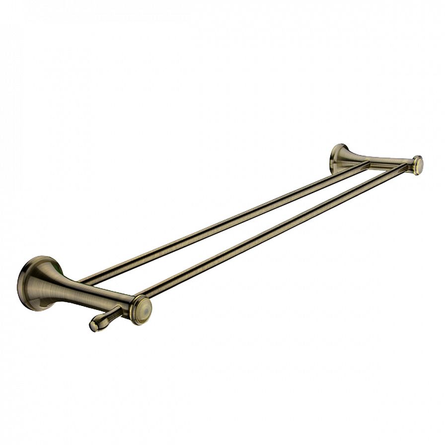 Double towel holder, 64 cm