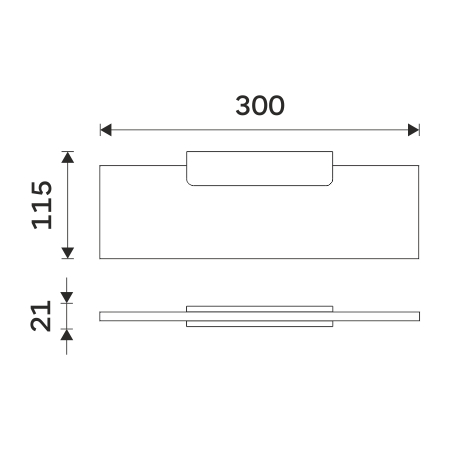 Shelf, 30 cm