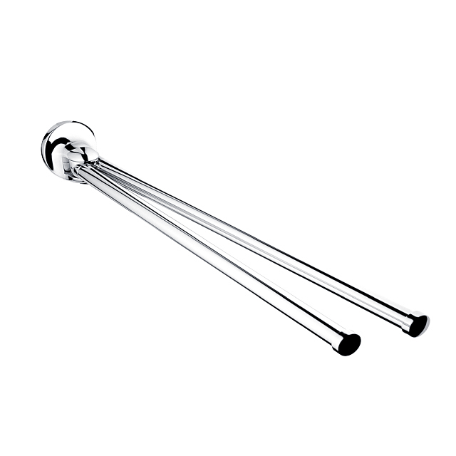 Swivel arm towel holder, 49 cm.