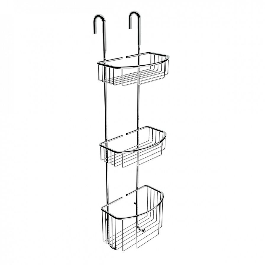 Hanging wire shelf 3 tier CHROME