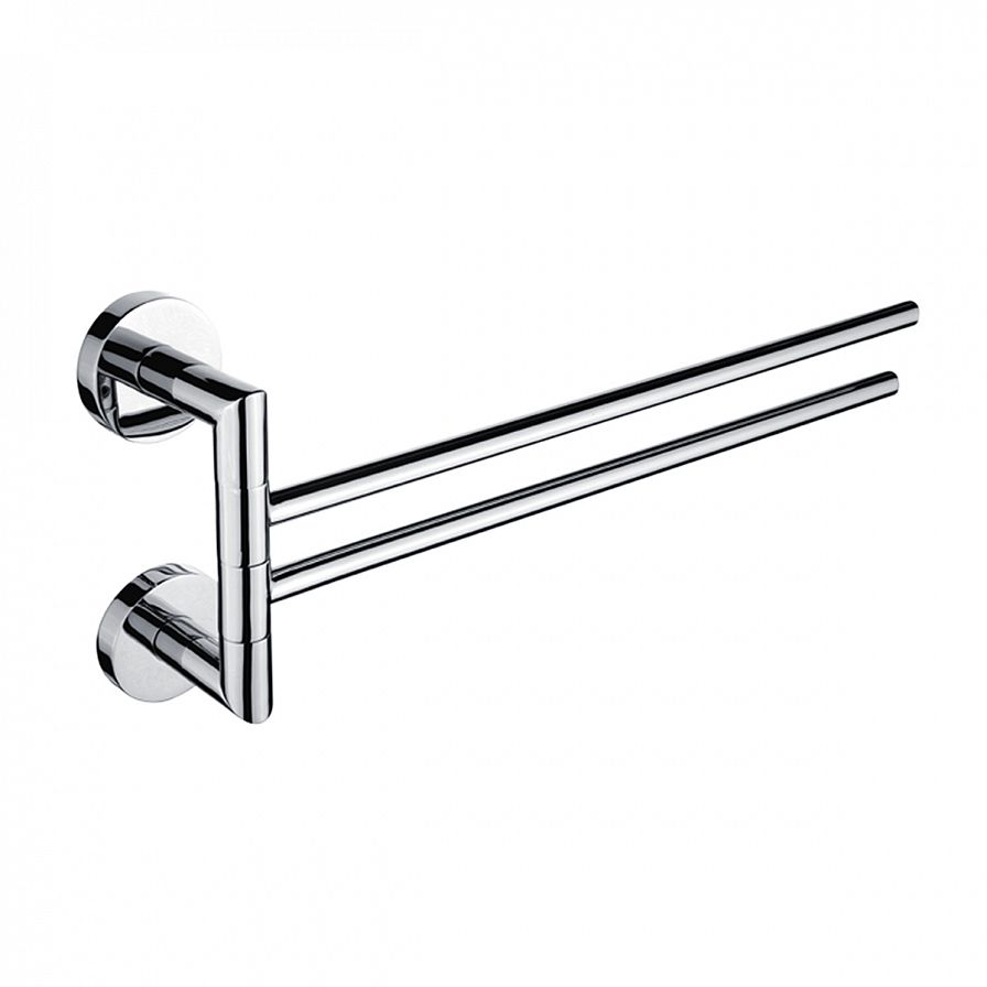 Swivel arm towel holder, 41 cm.