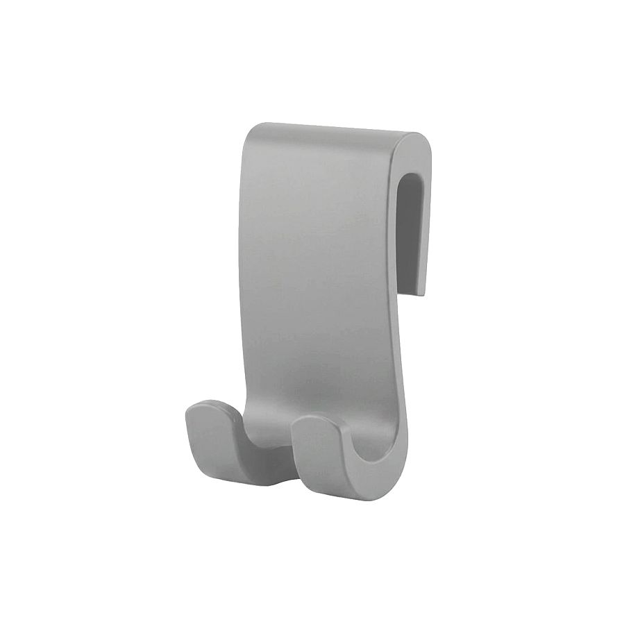 Separate shower squeegee hook, grey, UN HAK-04