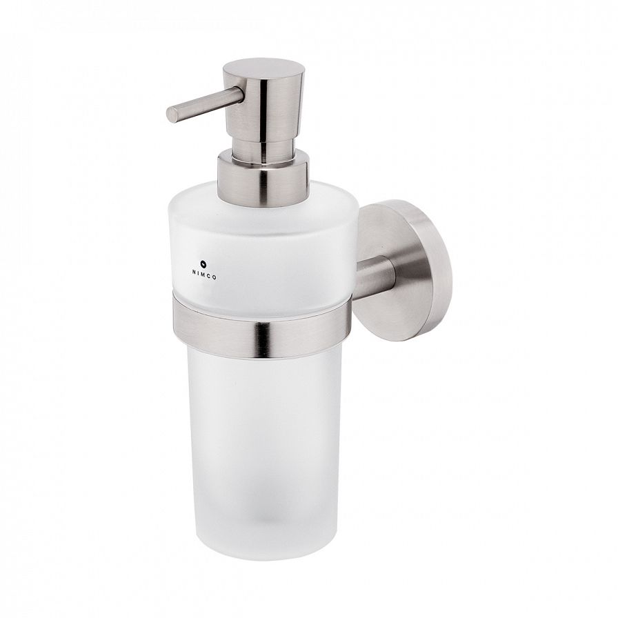 Soap dispenser, brass pump