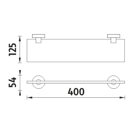 Shelf, 40 cm