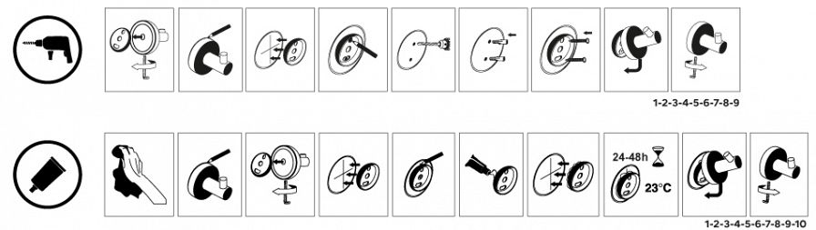 INSTALLATION INSTRUCTION - DRILLLING AND GLUING